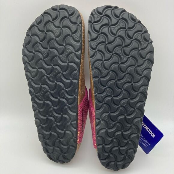 NWT Birkenstock Gizeh Dark Fuchsia Sandals Size 37/240 Germany - Picture 11 of 11